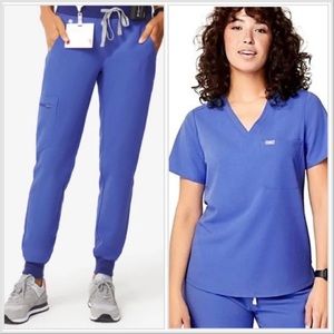 Figs: Limited Edition Denim Scrub Set (small)